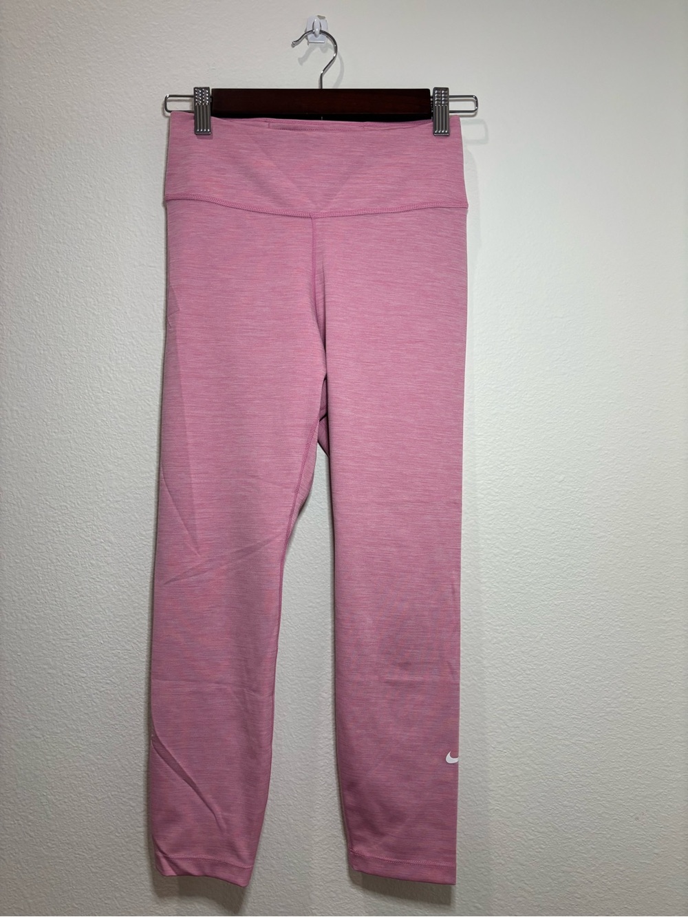 Nike Dri-Fit Mid-Rise Pink Athletic Training Leggings Women’s - EXCELLENT- Small